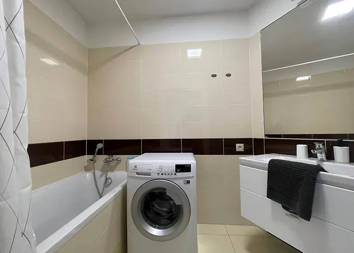 Sag 22nd Floor Panorama Free Parking Free Wifi Apartmán Bratislava