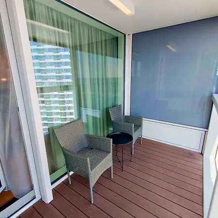 Sag 22nd Floor Panorama Free Parking Free Wifi Апартаменты Братислава