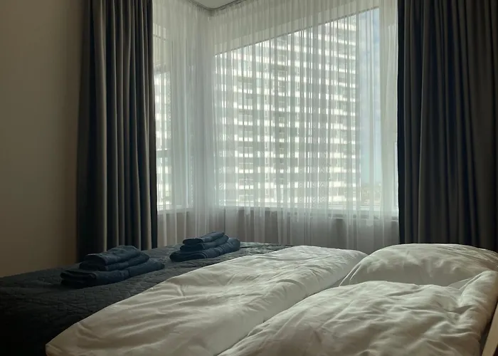 Sag 22nd Floor Panorama Free Parking Free Wifi Appartement *